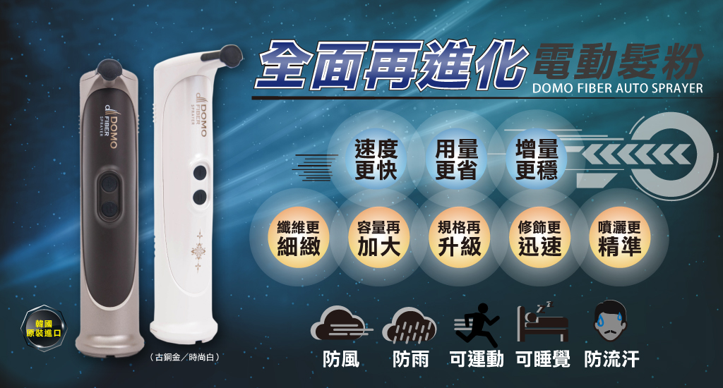 全面在進化 電動髮粉